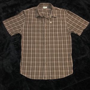Volcom Short Sleeve Button Down Size Medium